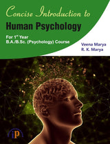 Concise Introduction to Human Psychology- For 1st Year B.A./B.Sc. (Psychology) Course - Retail Maharaj