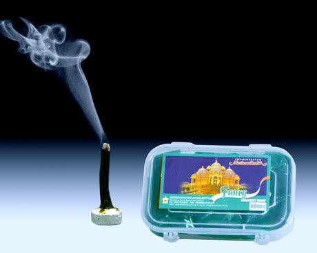 Fancy Sugandhi Dhoop 2" Long | Plastic Container - Retail Maharaj