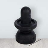 Shivling - 5 x 4 Inches | Soft Stone Shivaling Idol/ Shiva Lingam Statue For Home Temple - Retail Maharaj