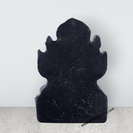 Ganesh Murti - 2.5 x 2 Inches | Soft Stone Ganapati Murti/ Vinayagar Idol for Pooja - Retail Maharaj