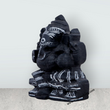 Ganesh Murti - 3.5 x 2.5 Inches | Soft Stone Ganapati Murti/ Vinayagar Idol for Pooja - Retail Maharaj