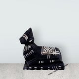 Nandi Murti - 2.5 x 2.5 Inches | Black Stone Idol / Nandi Statue / Nandi Bhagavan / NandiDeva / Decor For Pooja - Retail Maharaj