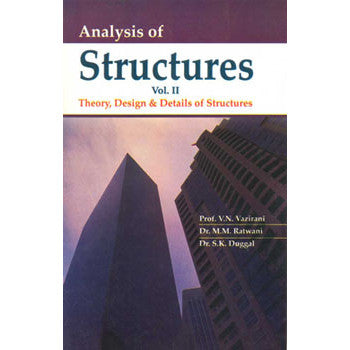 Analysis of Structures Vol-II (Theory, Design & Details of Structures) - Retail Maharaj