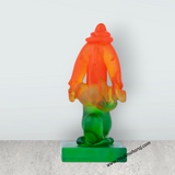 Ganesh Murti - 3 x 2 Inches | Crystal Ganesh Idol/ Two Side View Statue/ Ganapathi Idol for Home - Retail Maharaj
