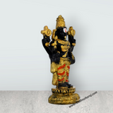 Balaji Murti Standing On Base - 5 x 2.5 Inches | Resin Statue / Venkateswara Swamy Idol / Perumal Statue For Pooja - Retail Maharaj