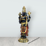 Balaji Murti - 11 Inches | Tirupati Balaji Idol/ Resin Balaji Statue for Home Decor - Retail Maharaj