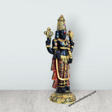 Balaji Murti - 11 Inches | Tirupati Balaji Idol/ Resin Balaji Statue for Home Decor - Retail Maharaj