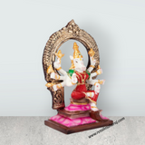 Varahi Idol - 9 x 6.5 Inches | Resin Statue/ Varahi Amman Statue for Worship - Retail Maharaj