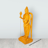 Murugan Statue - 9.5 x 5.5 Inches | Resin Statue/ Antique Finish Muruga Statue for Pooja - Retail Maharaj