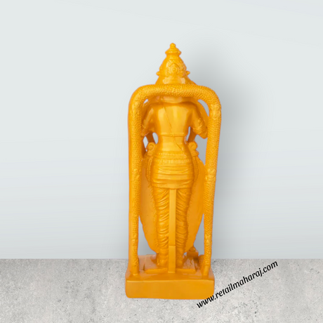 Murugan Statue - 9.5 x 5.5 Inches | Resin Statue/ Antique Finish Muruga Statue for Pooja - Retail Maharaj