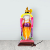 Malaysia Murugan Statue Standing On Base - 6.75 x 3 Inches | Marble Murti/ Kartikeya Statue for Home & Office - Retail Maharaj