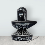 Sivalingam | Soft Stone Idol/ Shiva Lingam Statue/ Mahadev Shivling for Pooja - Retail Maharaj