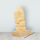 Vellerukku Vinayagar Statue - 4 x 2 Inches | Vellerukku Ganesh Murti for Pooja - Retail Maharaj