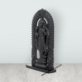 Ayodhya Rama Idol - 3 x 1.5 Inches | Black Ayodhya Ramar Statue for Pooja
