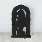 Ayodhya Rama Idol - 3 x 1.5 Inches | Black Ayodhya Ramar Statue for Pooja