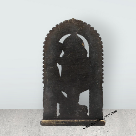Ayodhya Rama Idol - 3 x 1.5 Inches | Zinc Statue/ Antique Polish Ayodhya Ramar Statue for Pooja - Retail Maharaj
