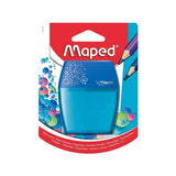 Maped Pencil Sharpener Pack with Container Single and Double Hole Designs - Retail Maharaj
