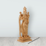 Siruvapuri Murugan Statue - 6 x 2.5 Inches | Standing Murugan Idol/ Gold Polish Murugan Silai for Pooja - Retail Maharaj