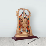 Balaji Murti - 9 x 7 Inches | Tirupati Balaji Idol/ Resin Balaji Statue for Pooja/ Assorted Design - Retail Maharaj