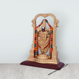 Balaji Murti - 9 x 7 Inches | Tirupati Balaji Idol/ Resin Balaji Statue for Pooja/ Assorted Design - Retail Maharaj