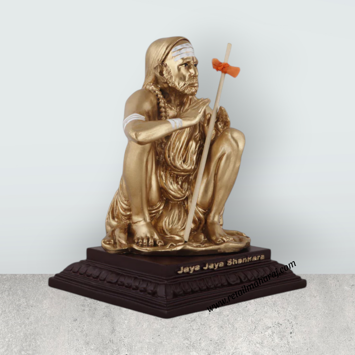 Maha Periyava Statue - 7.5 Inches | Maha Periyava Fiber Statue/ Maha Periyava Idol for Home Decor