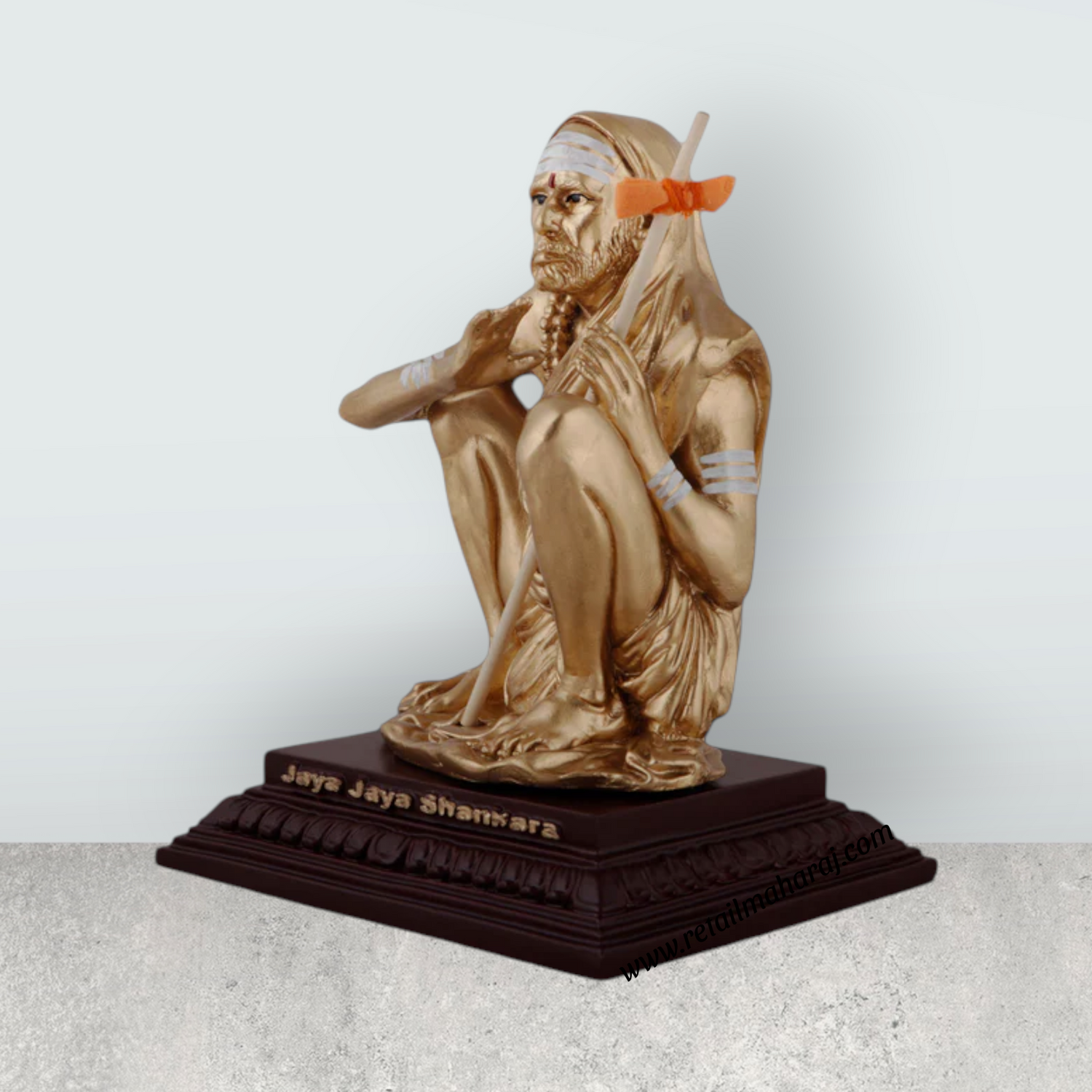 Maha Periyava Statue - 7.5 Inches | Maha Periyava Fiber Statue/ Maha Periyava Idol for Home Decor