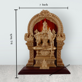 Kamatchi Amman Statue - 9.5 x 7 Inches | Kamatchi Amman Silai/ Kamakshi Idol for Pooja - Retail Maharaj
