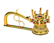 Traditional Aarti Diya Stand - Retail Maharaj