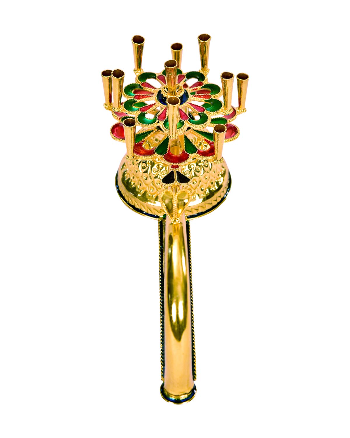 Traditional Aarti Diya Stand - Retail Maharaj
