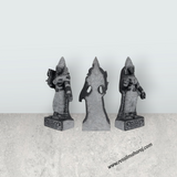 Murugar Valli Deivanai Standing Murti - 1.5 Feet | Black Stone Idol / God Statue / Decor for Pooja & Temple - Retail Maharaj