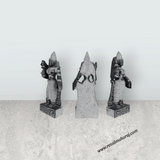 Murugar Valli Deivanai Standing Murti - 1.5 Feet | Black Stone Idol / God Statue / Decor for Pooja & Temple - Retail Maharaj