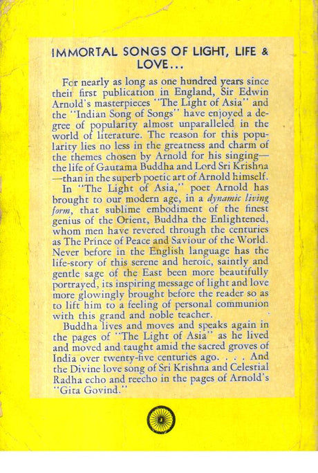 The Light of Asia and the Indian Song of Songs. - Retail Maharaj