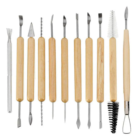 Ceramic Clay Sculpting Tool Set for Pottery Carving and Detailing - Retail Maharaj