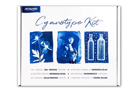 Jacquard Cyanotype Kit Complete Sun Printing Starter Set - Retail Maharaj