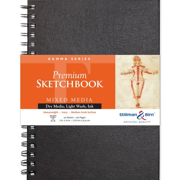 Stillman Birn Gamma Series Ivory Medium Grain Sketchbook - Retail Maharaj