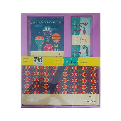 Pinaken Premium Gift Hamper Set with Sling Bag Cotton Tote Bag and Utility Pouch - Retail Maharaj