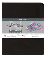 Stillman Birn Grey Nova Series Medium Grain Sketchbook Open Stock - Retail Maharaj