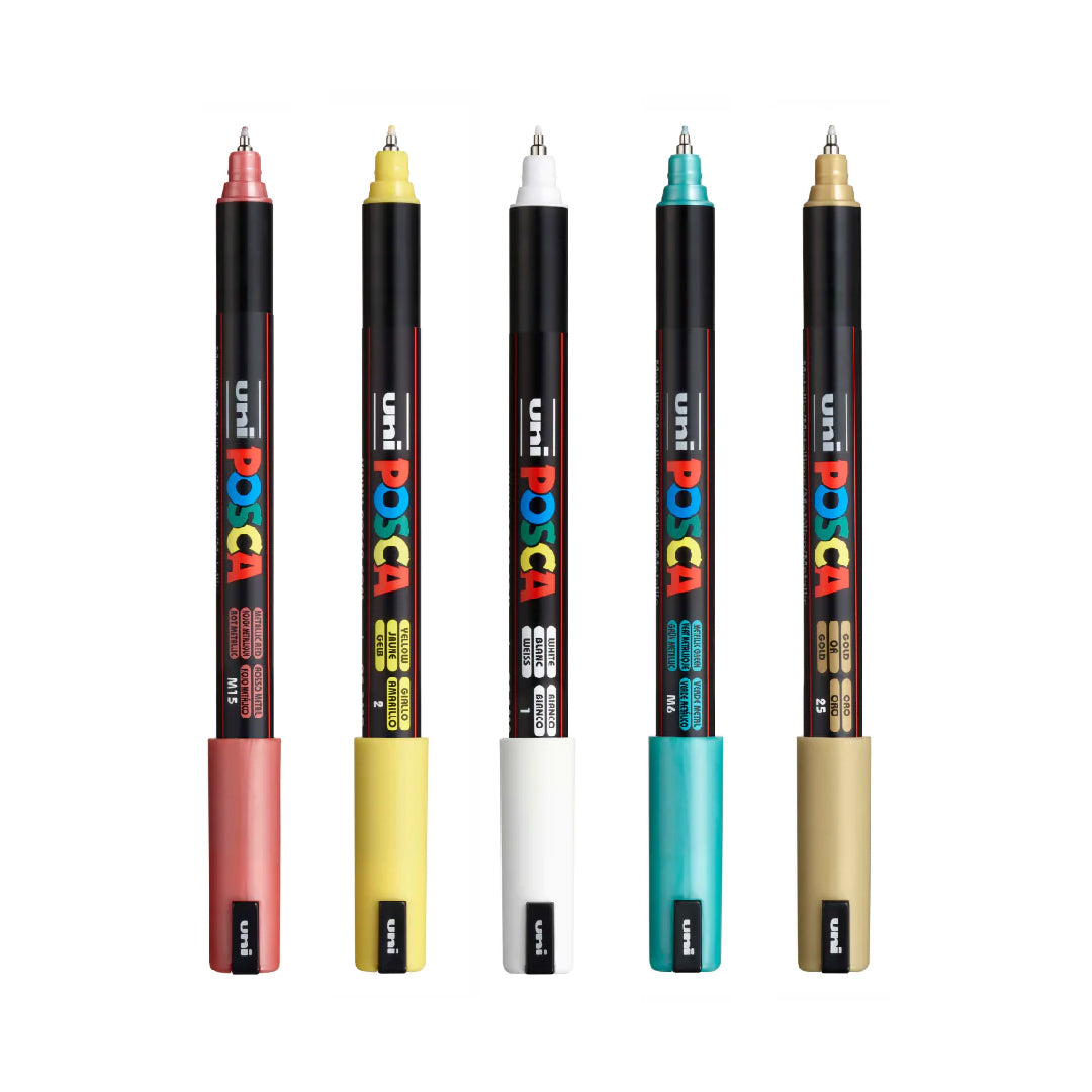 Uni Ball Posca PC-1MR Fine Tip Water-Based Paint Marker Pen - Retail Maharaj
