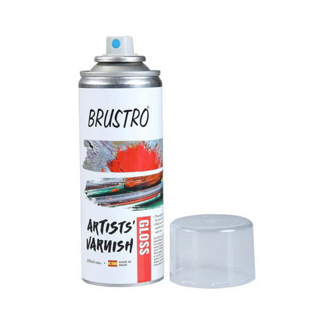 Brustro Artist's Picture Varnish Spray Gloss 200 ml - Retail Maharaj
