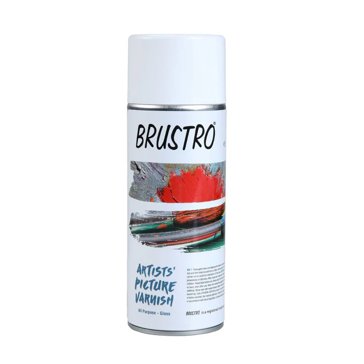 Brustro Artist Varnish Gloss 400 ml - Retail Maharaj