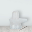 Opel Shiv Ling Murti - 2 x 1.75 Inches | Crystal Shiva Lingam Statue/ Stone Shiv Ling Statue for Pooja - Retail Maharaj