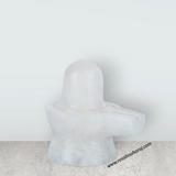 Opel Shiv Ling Murti - 2 x 1.75 Inches | Crystal Shiva Lingam Statue/ Stone Shiv Ling Statue for Pooja - Retail Maharaj