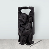 Kuberan Statue - 4 x 2.5 Inches | Karungali Statue/ Kubera Idol for Pooja/ 65 Gms Approx - Retail Maharaj