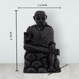 Sai Baba Statue - 4 x 2.5 Inches | Karungali Statue/ Sai Baba Vigraham for Pooja/ 80 Gms Approx - Retail Maharaj