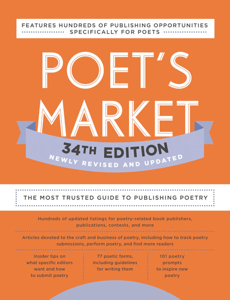 Poet's Market 34th Edition: The Most Trusted Guide to Publishing Poetry - Retail Maharaj