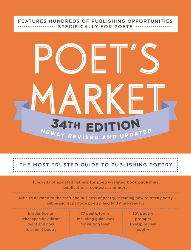 Poet's Market 34th Edition: The Most Trusted Guide to Publishing Poetry - Retail Maharaj