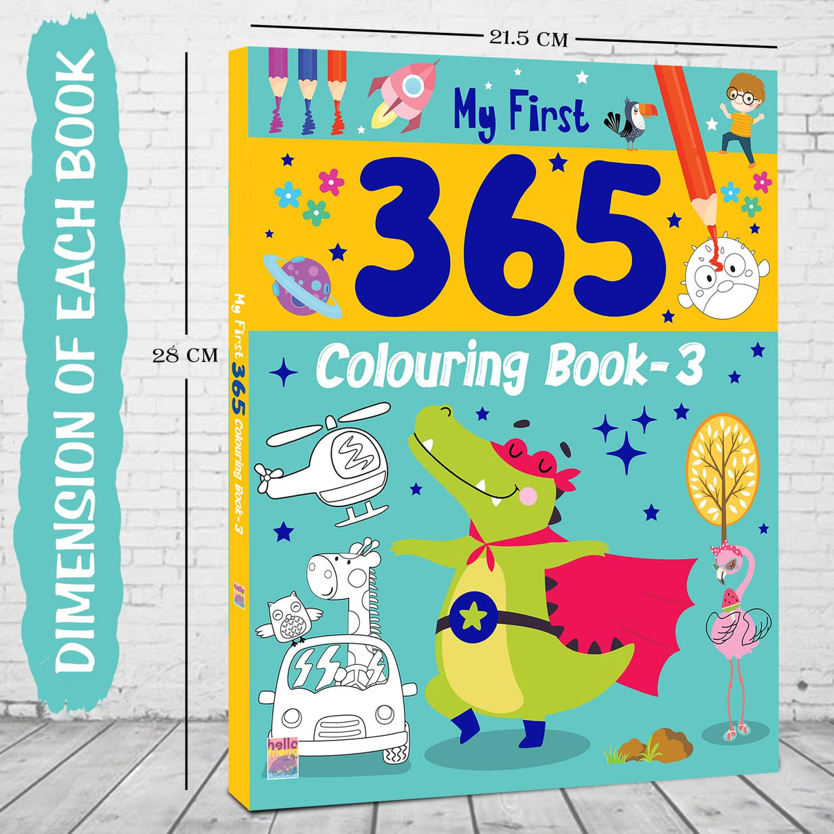 365 Colouring Book-3 - Retail Maharaj