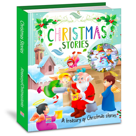 A Treasury of Christmas Stories Book for Kids and Children: Inspiring, Jesus Bedtime Story, Santa Claus, Bible Stories with Colorful Picture and Gifts for Christmas Occasion - Ages 5+ Year - Retail Maharaj