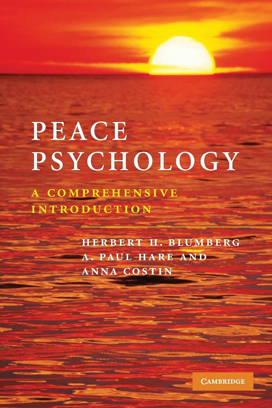 Peace Psychology: A Comprehensive Introduction - Retail Maharaj