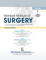 Manipal Manual Of Surgery 7Ed 2 Vol Set (Pb 2025) (Cbme Edition) - Retail Maharaj
